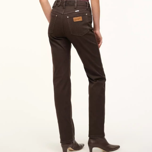 NWOT Wrangler + Staud The Everyday Jean (Earth) - Picture 3 of 4